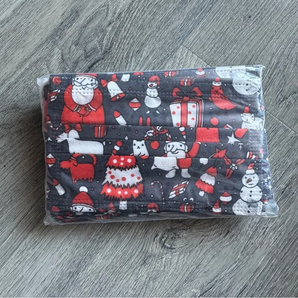 Children’s Holiday Themed Disposable Face Masks